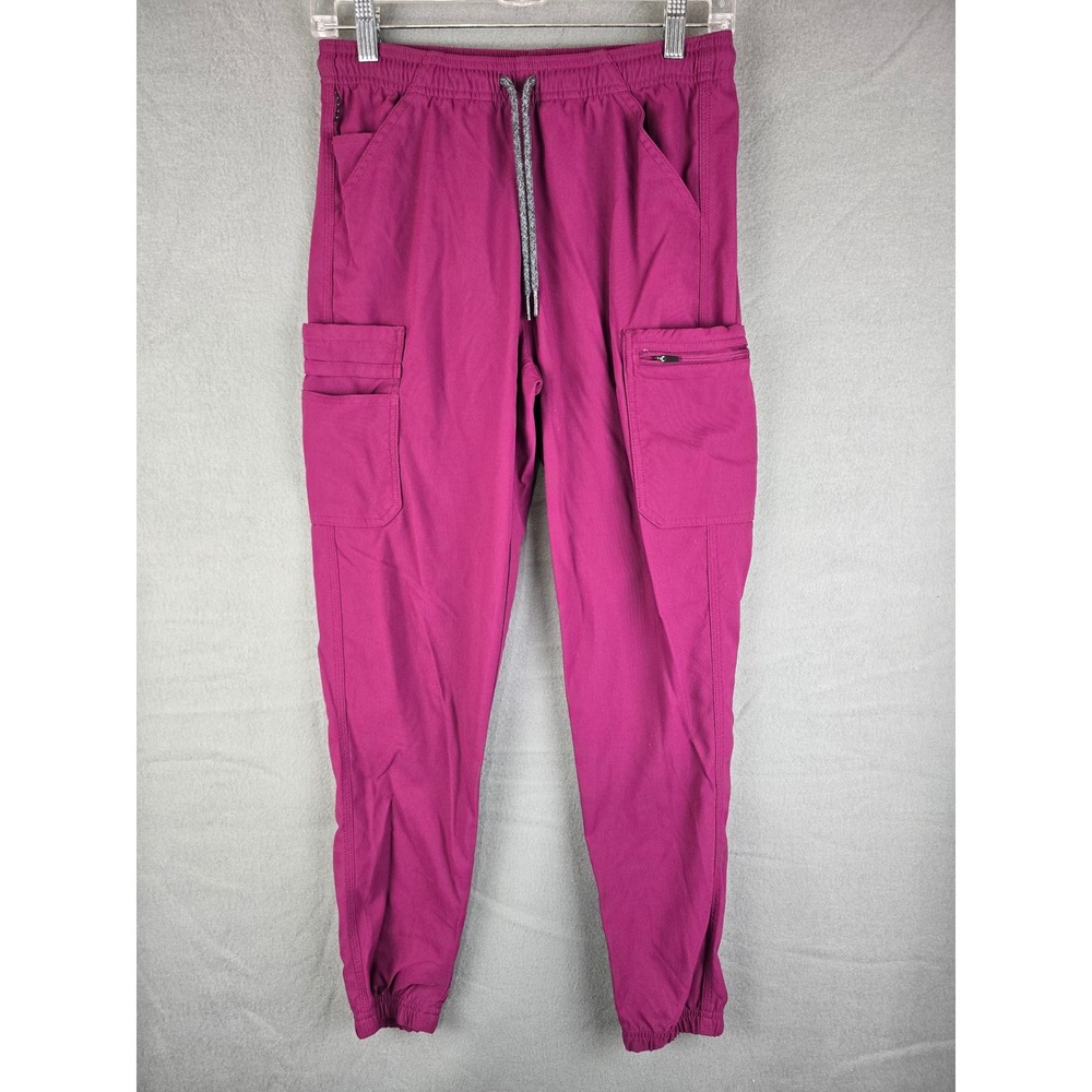 Carhartt Women's Scrub Pants Black Drawstring Workwear Medical Size M
